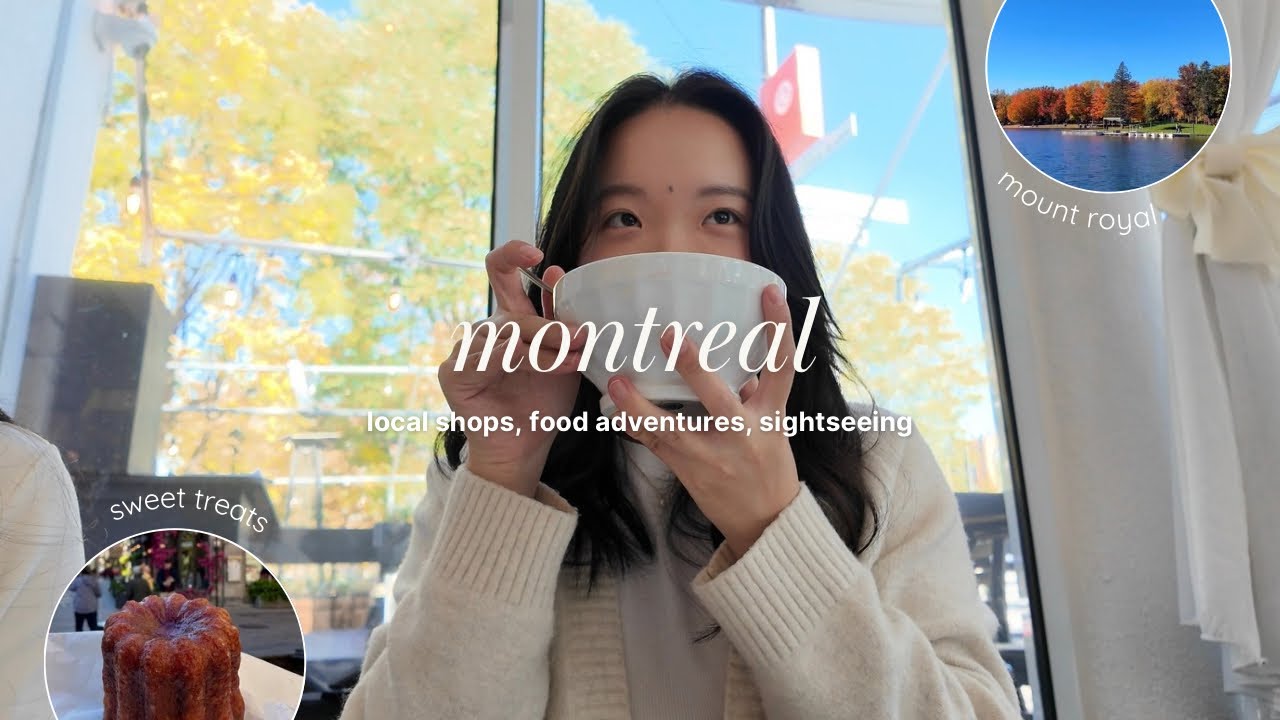 Montreal vlog | local shops, food adventures, sightseeing