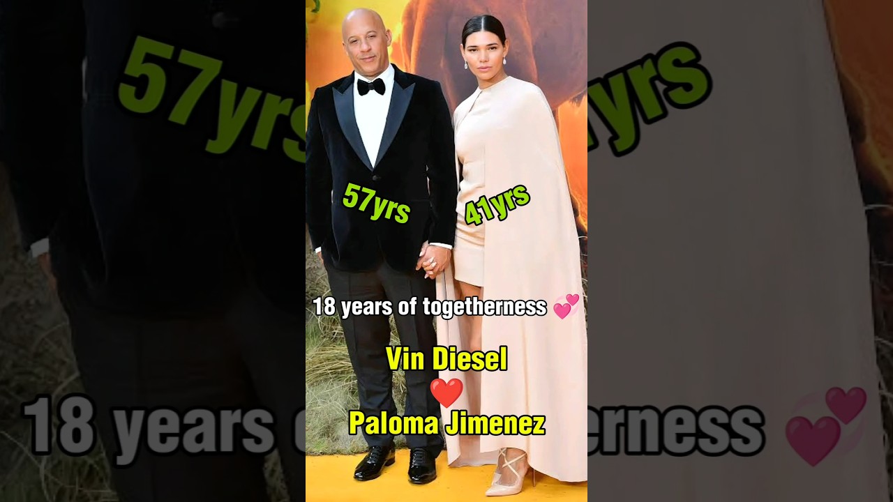 Vin Diesel love story, ex-girlfriend, Paloma Jimenez and children 💓 #hollywood #love #vindiesel