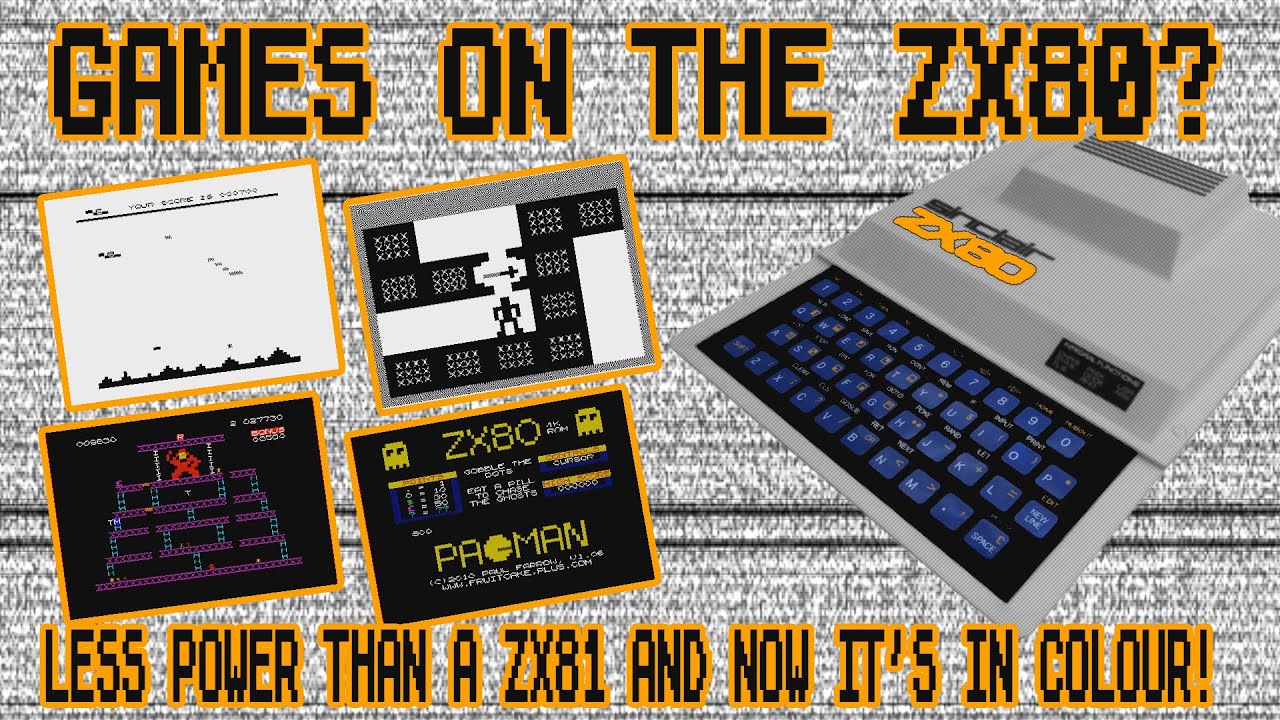 Games That Push the Limits of the ZX80