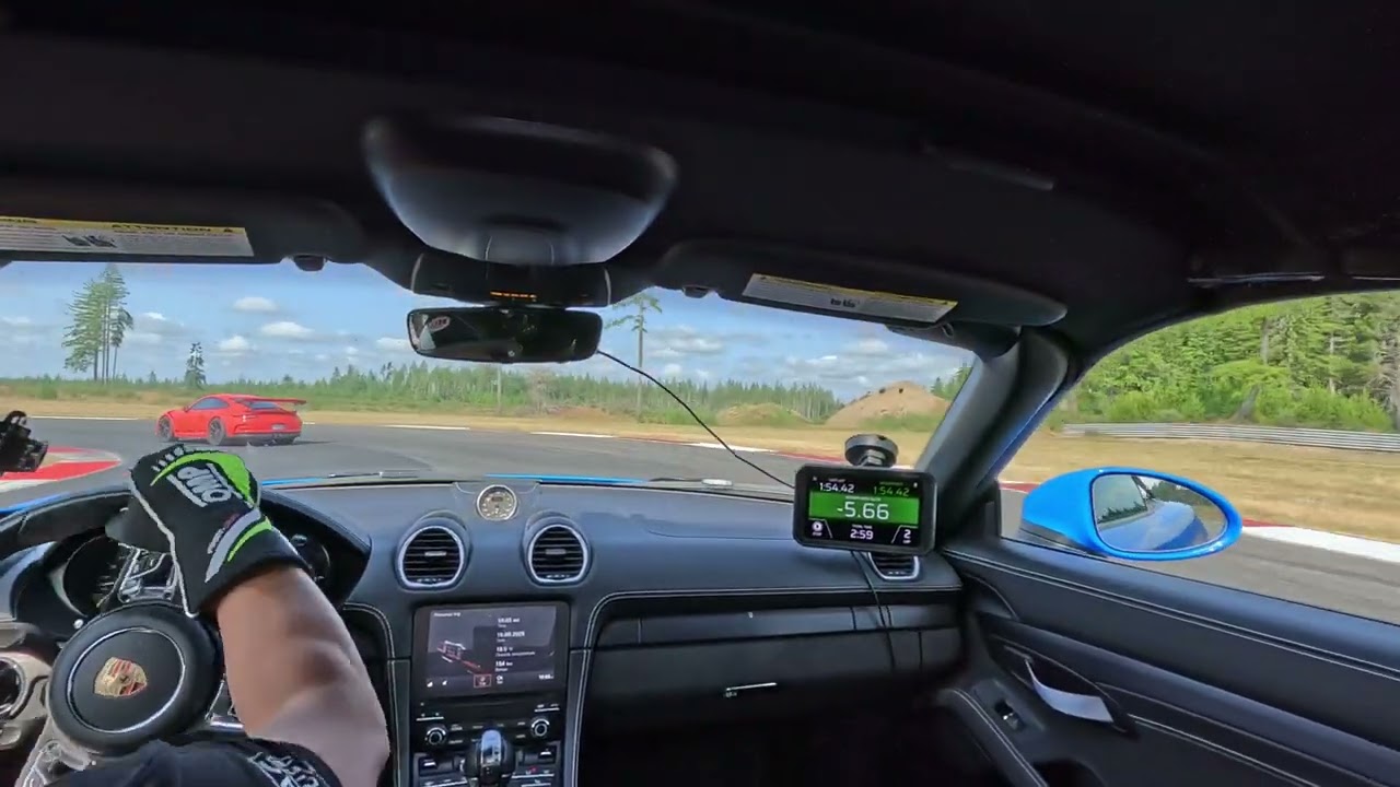 Ridge | Porsche 718 Spyder chasing 991.1 GT3RS (and PB 1:45.22)