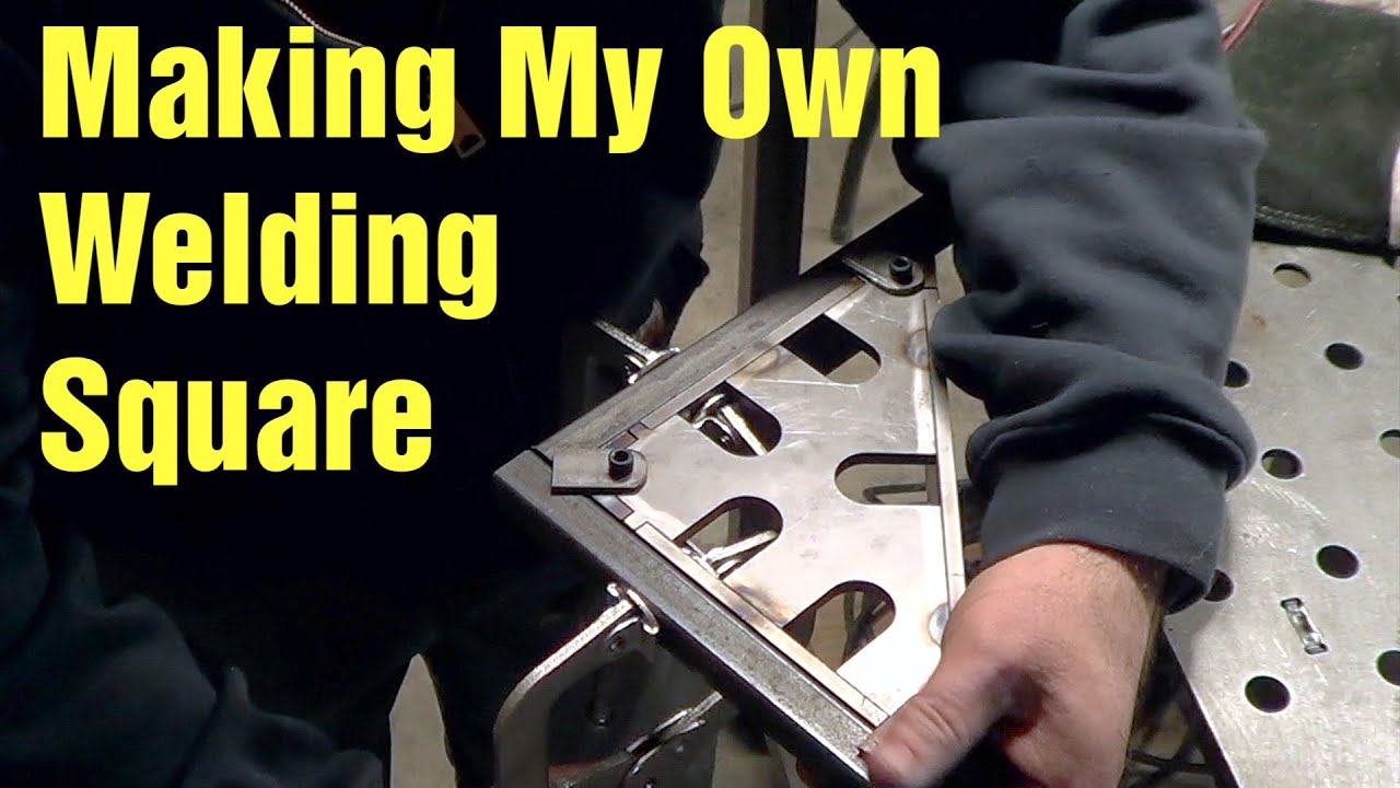 DIY Water Jet Cut Welding Square