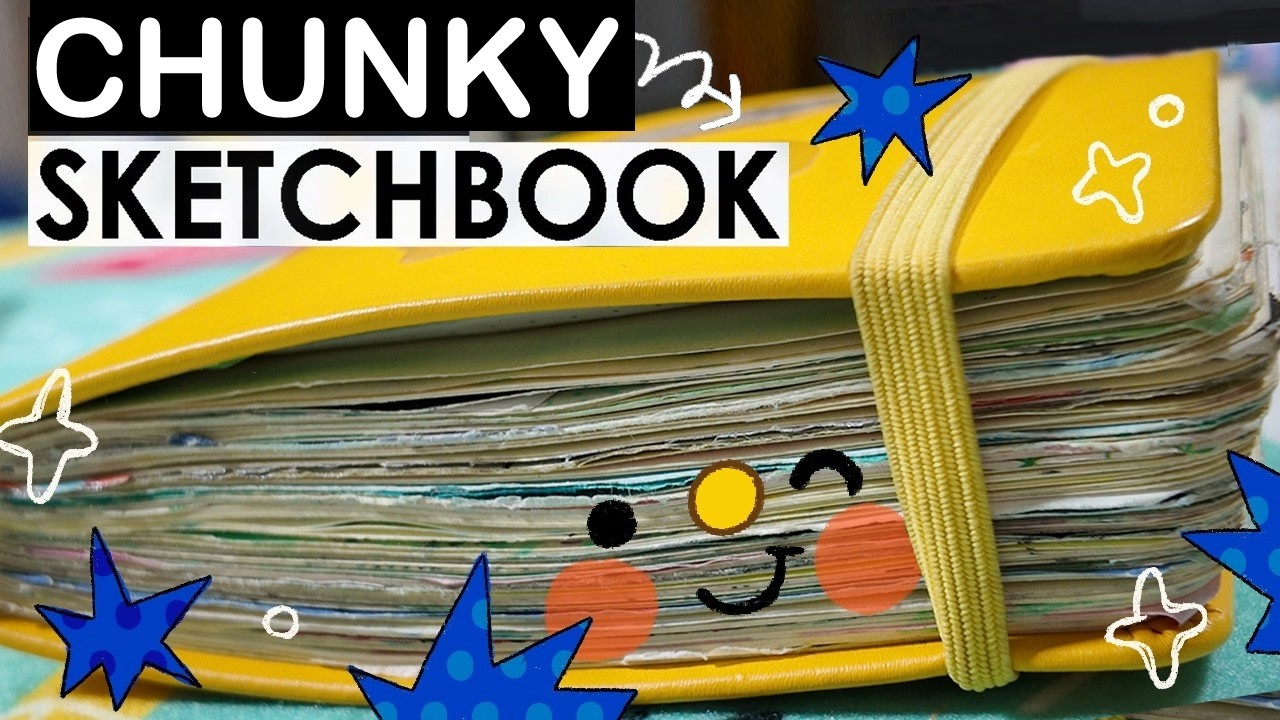 3 YEARS of Art Stuffed in a Lil Sketchbook! ✨