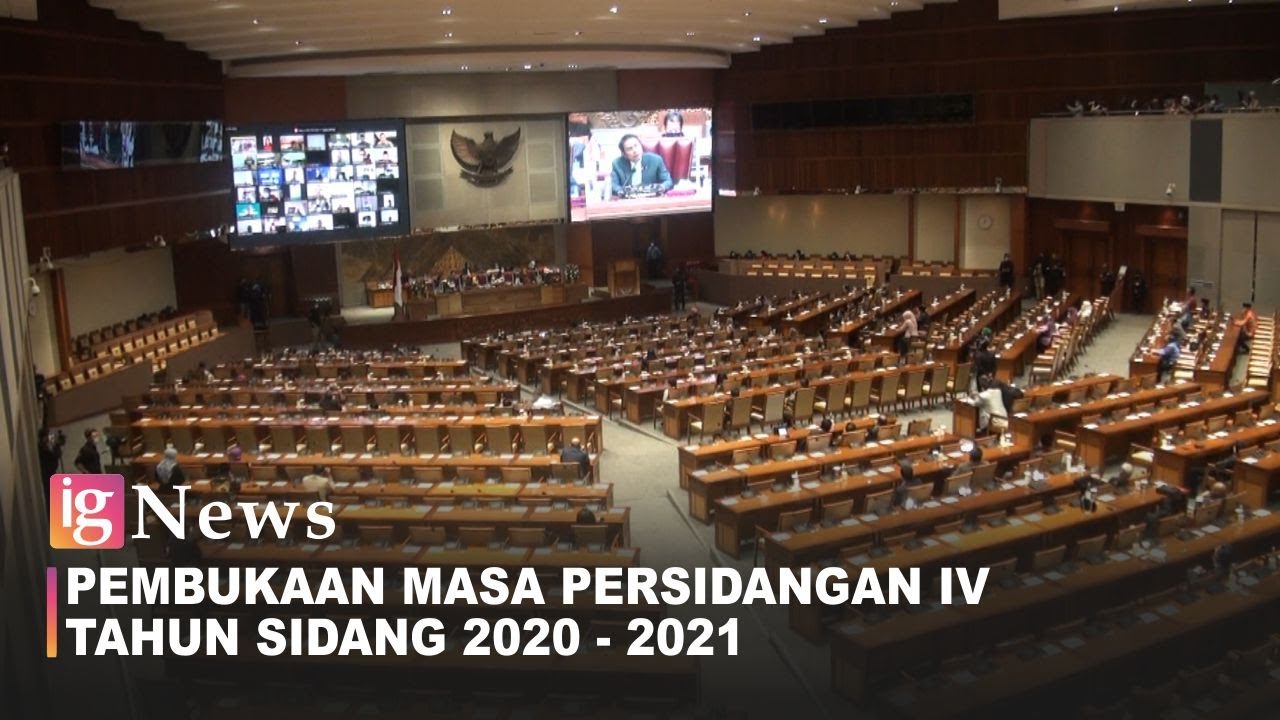 Rapat Paripurna DPR RI: Pembukaan Masa Persidangan IV Tahun Sidang 2020 - 2021