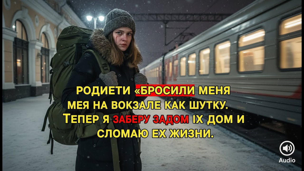 РОДИТЕЛИ БРОСИЛИ ДОЧЬ НА ВОКЗАЛЕ — ЧЕРЕЗ ГОДЫ ОНА ВЕРНУЛАСЬ, ЧТОБЫ ЗАБРАТЬ ИХ ДОМ