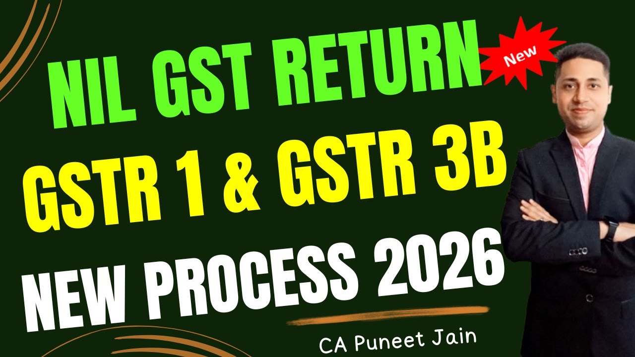 How to File Nil GST Return | Nil GST Return Kaise Bhare | Nil Return Filing in GST