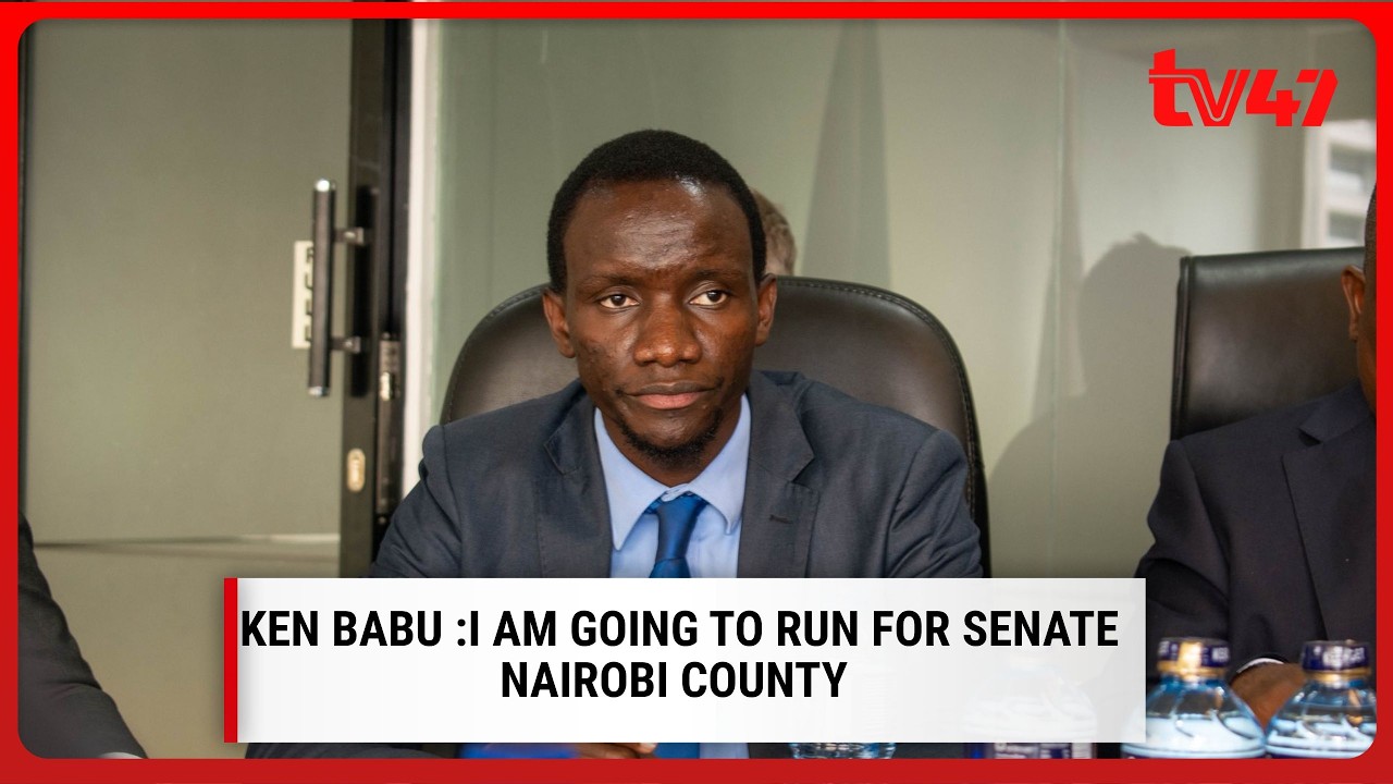 I am going to run for Senate Nairobi County:  Ken Babu, Youth Chair United Opposition