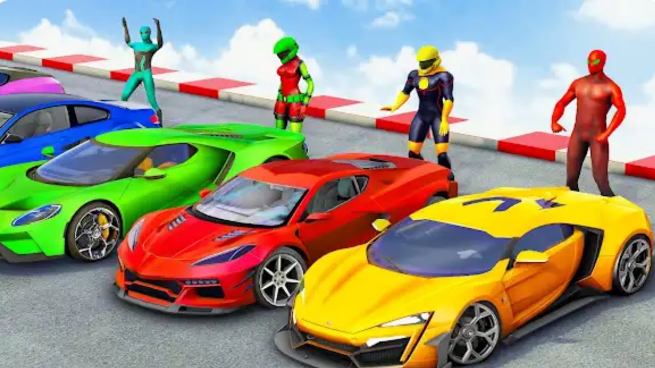 Spider Man funny car driving game commentary Urdu/Hindi