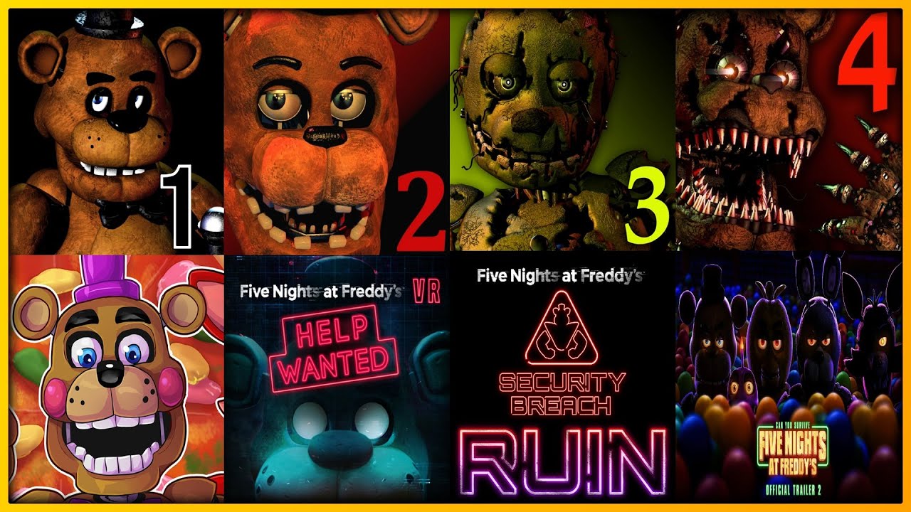 FNAF: All Trailers! (2014 - 2023)
