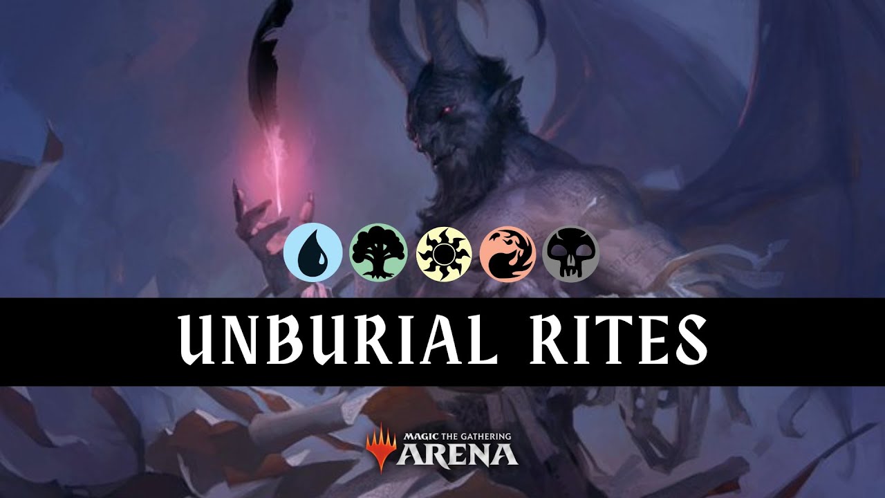 UNBURIAL RITES 90% WIN RATE HISTORIC DECK - MTG ARENA