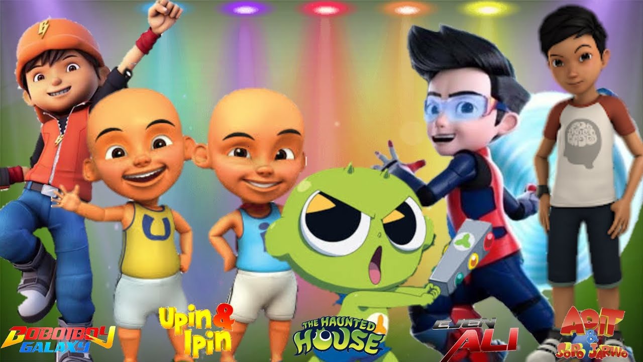🎤 Upin & Ipin, Boboiboy Galaxy, Shinbi's House, Ejen Ali, Adit Sopo Jarwo | Dalam Satu Lagu