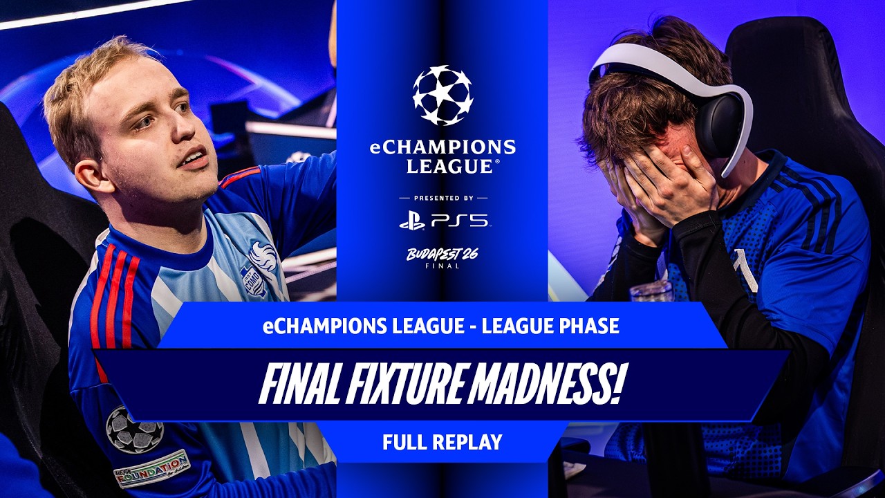 Кто пережил ВЫБЫВАНИЕ??? | eChampions League 2026 &mdash; Заключительные матчи лиги | Полный повтор
