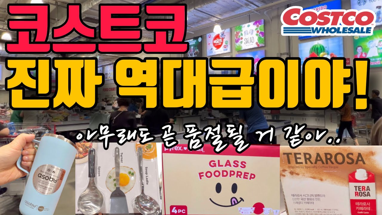 🛍️ 코스트코 역대급 신상주방템 대방출, 대박 여행캐리어 추천, 비올땐 마트가 최고! 코스트코 추천템&신상 Costco Shopping