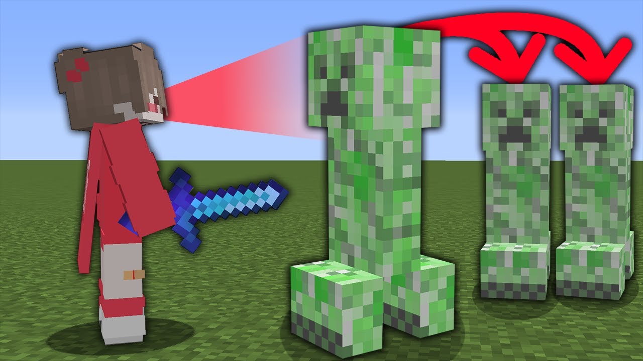 Minecraft ama MOBLARA BAKTIĞIMDA ÇOĞALIYORLAR!