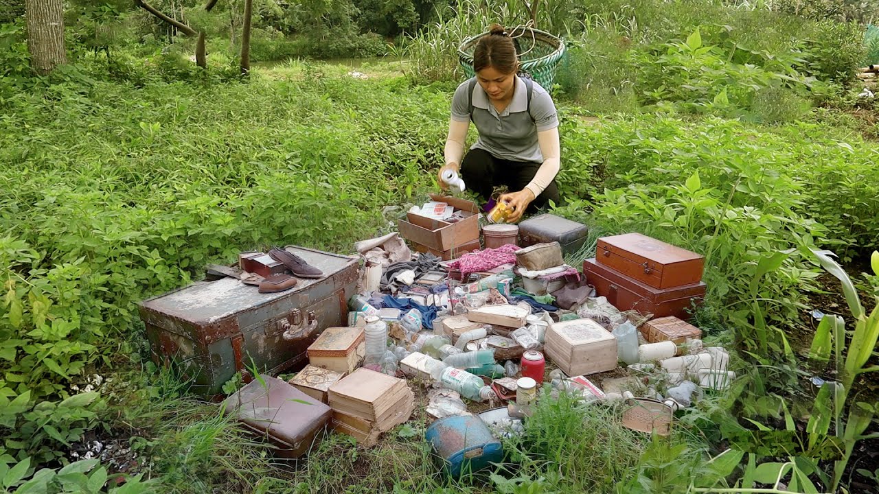 Poor single mother finds precious treasure in the dump