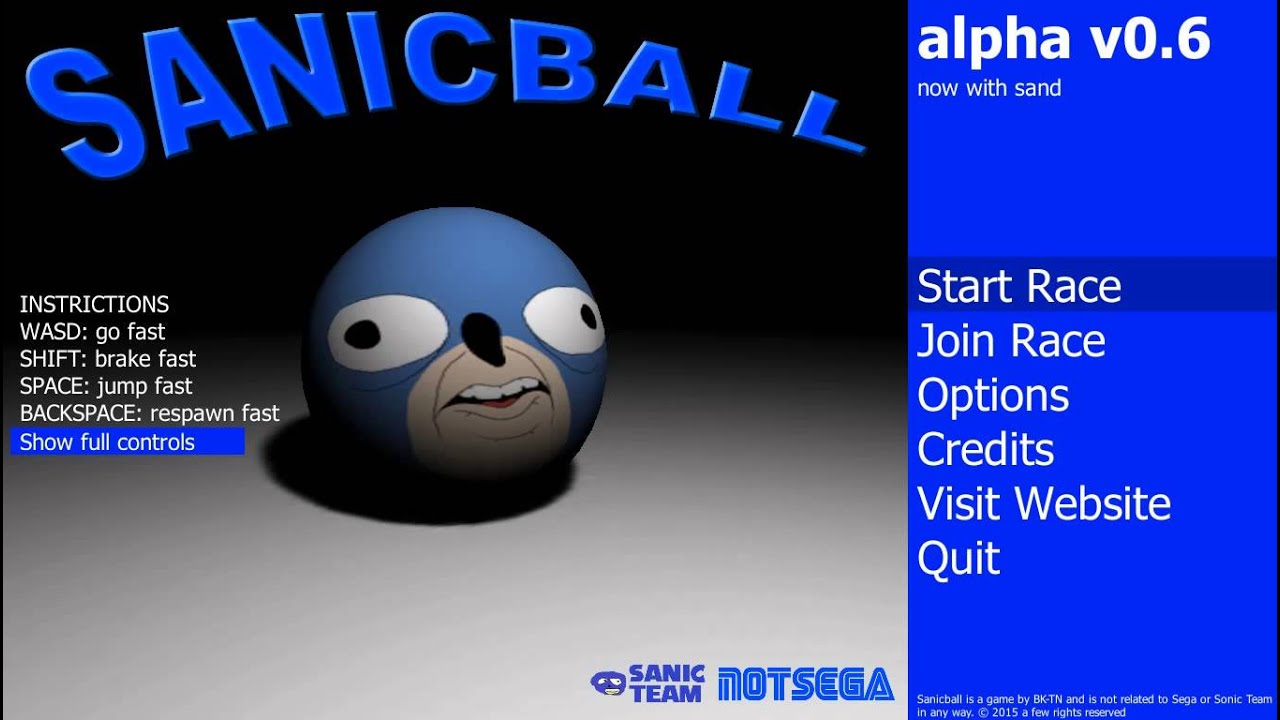 Sanicball Gameplay
