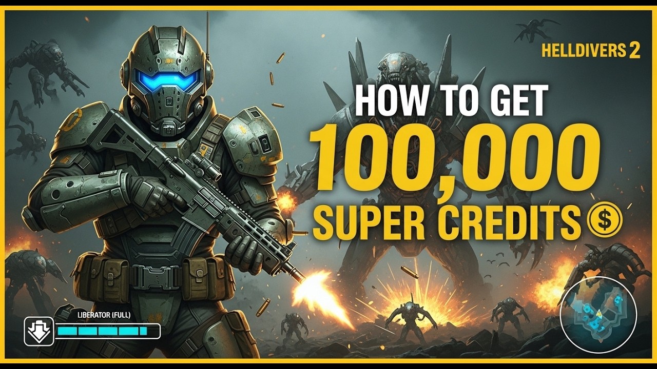 How to Get Super Credits Fast on Helldivers 2 - Secret Method