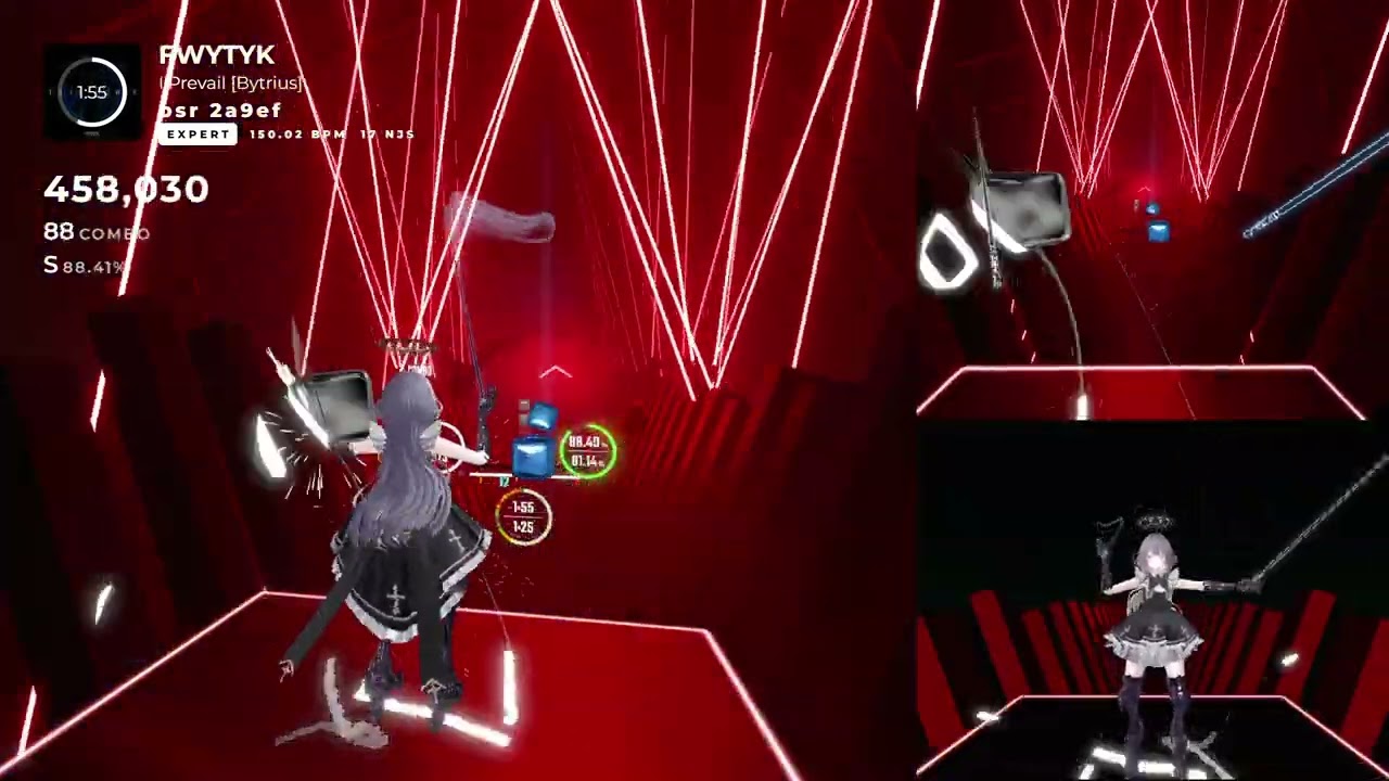【BeatSaber】FWYTYK_I Prevail【expert】