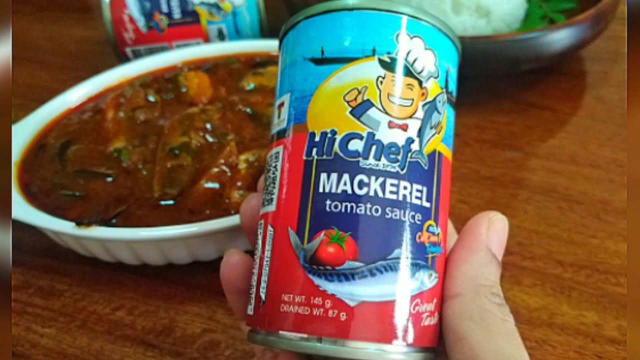 Tin Mackerel in tomato sauce recipe Indian|Best tin fish curry without tomato|canned mackerel curry