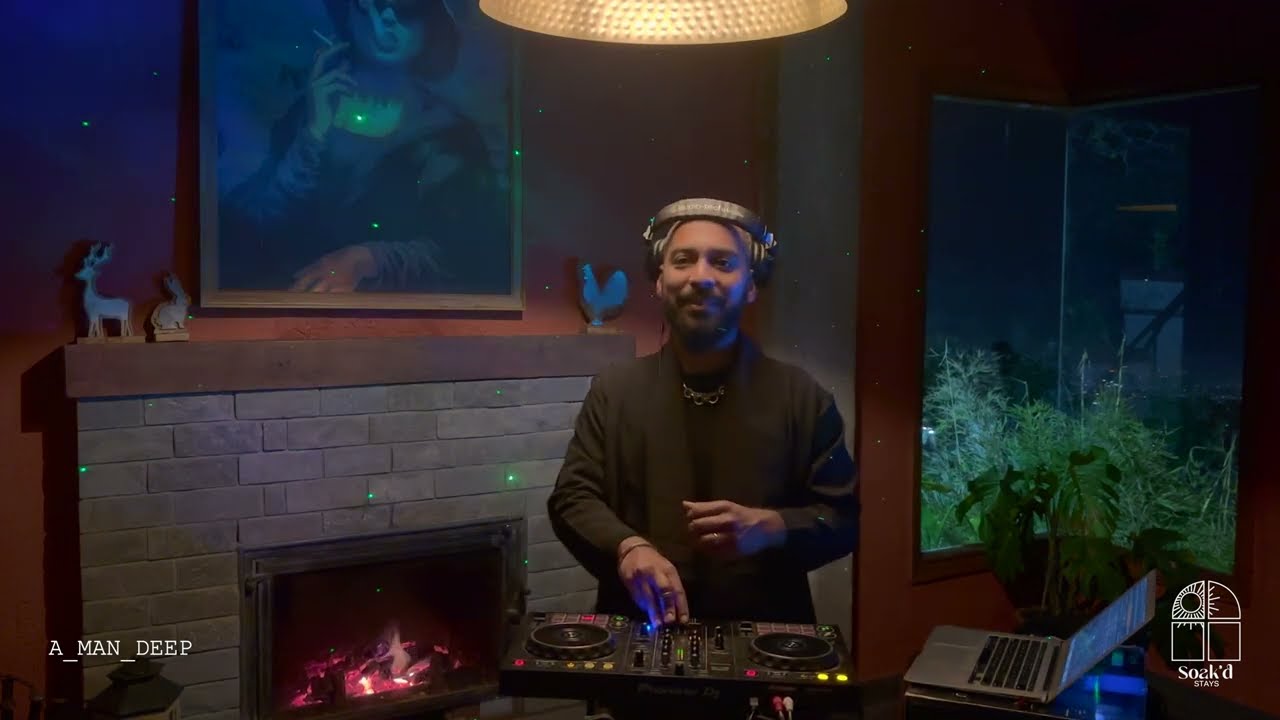 OpaCaro Sessions Ep 11 | Techno Oasis at Soak'D Stays cafe with A_MAN_DEEP