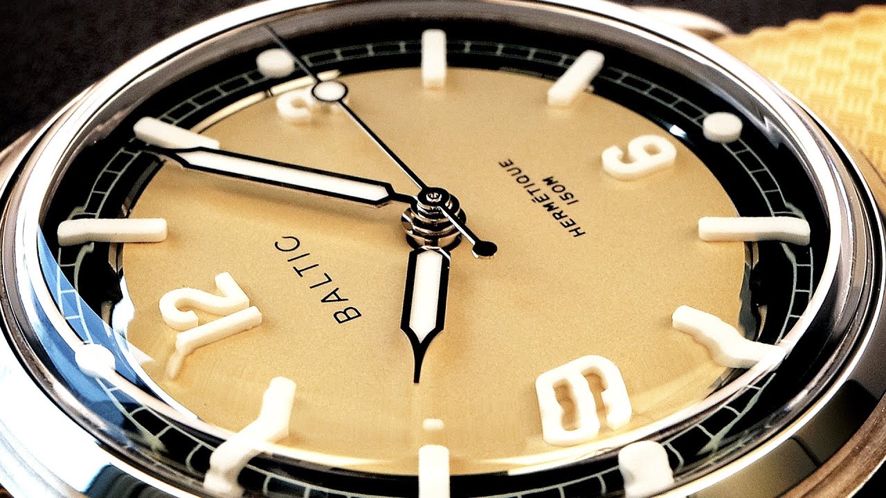 YOU MUST Check Out BALTIC's NEW LINE! (Hermetique Tourer Beige Dial)