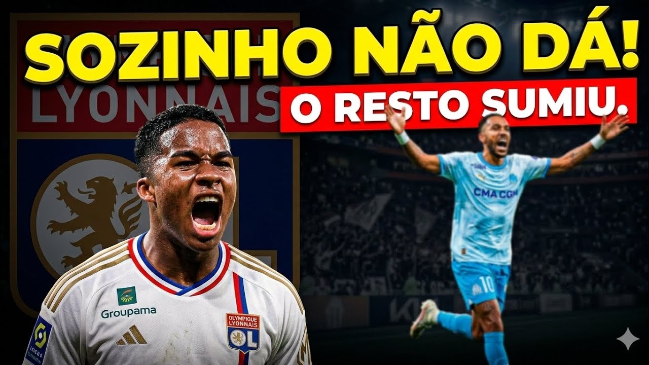 Ele Está Carregando o Lyon Nas Costas… Mas O Time simplesmente SUMIU!