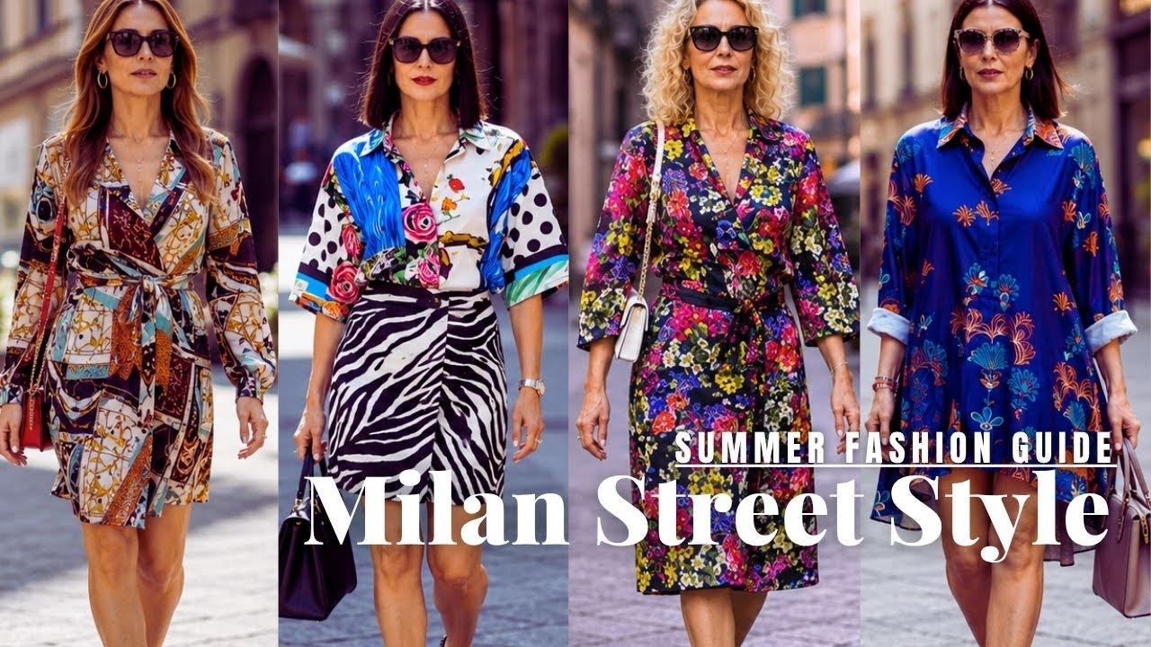 👒COLORFUL ITALIAN BEAUTY & ELEGANCE 💚MILAN STREET STYLE SUMMER  LUXURY SHOPPING & NEW FASHION TRENDS