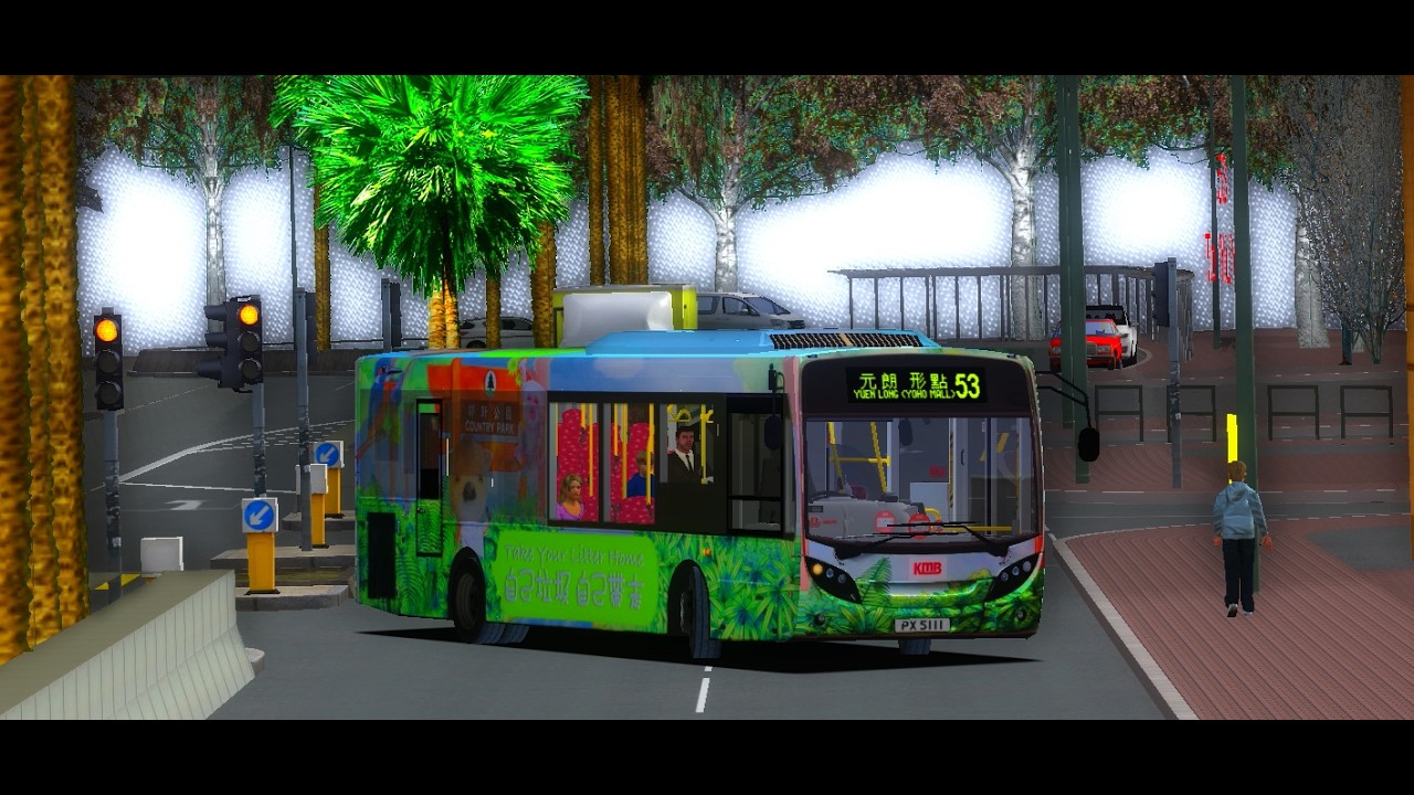 [AAU遊車河]OMSI2 53荃灣(如心廣場)Tsuen Wan(Nina Tower) - 元朗(形點)Yuen Long(Yoho Mall)