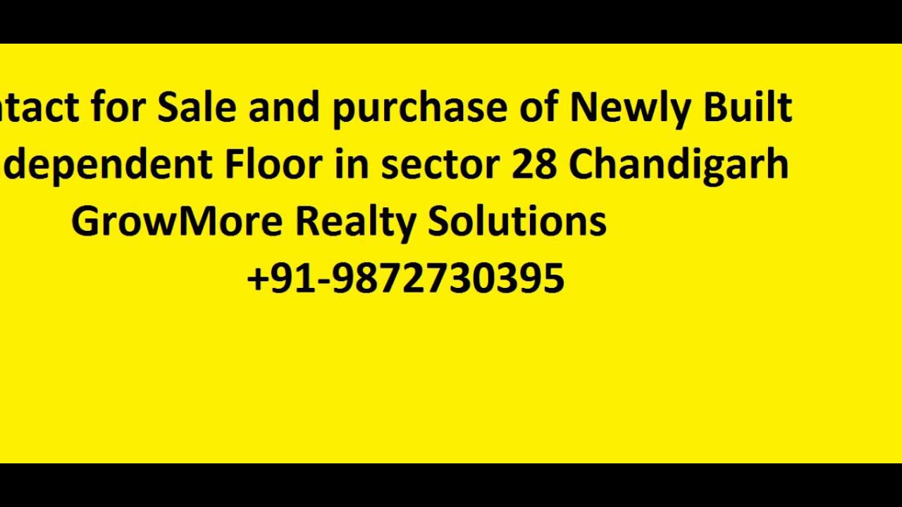 9872730395 builder Floor for sale sector 28 | independent Floor for sale sector 28 chandigarh