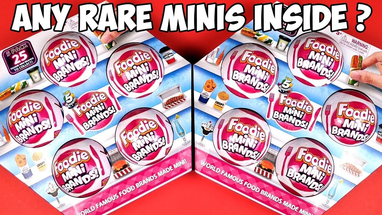 Opening The Foodie Mini Brands 5-Pack from Sam's Club