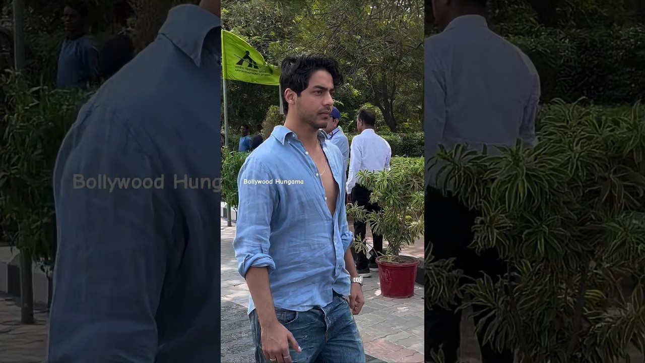 🤩 KING KHAN JUNIOR #aryankhan departs from #jamnagar #shorts