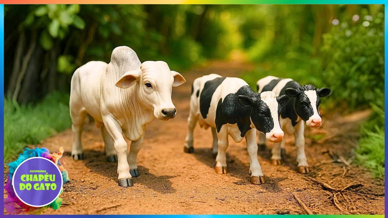 FAZENDA DE BRINQUEDO LIDA COM OS ANIMAIS NO CAMPO!