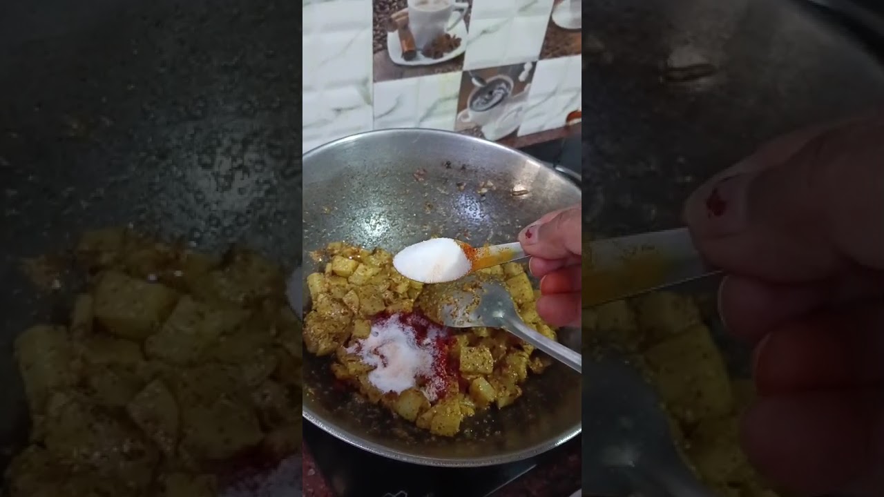 Aalu began ki sabji 🍲 #Rekha 