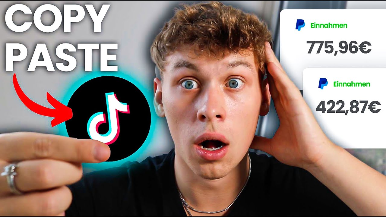 TikTok COPY PASTE: Verdiene 432€/Tag mit dieser GENIAL EINFACHEN Strategie 💸 Online Geld Verdienen