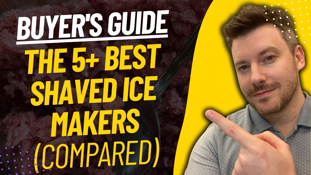 TOP 5 Best Shaved Ice Machines - Snow Cone Machine Review (2024)