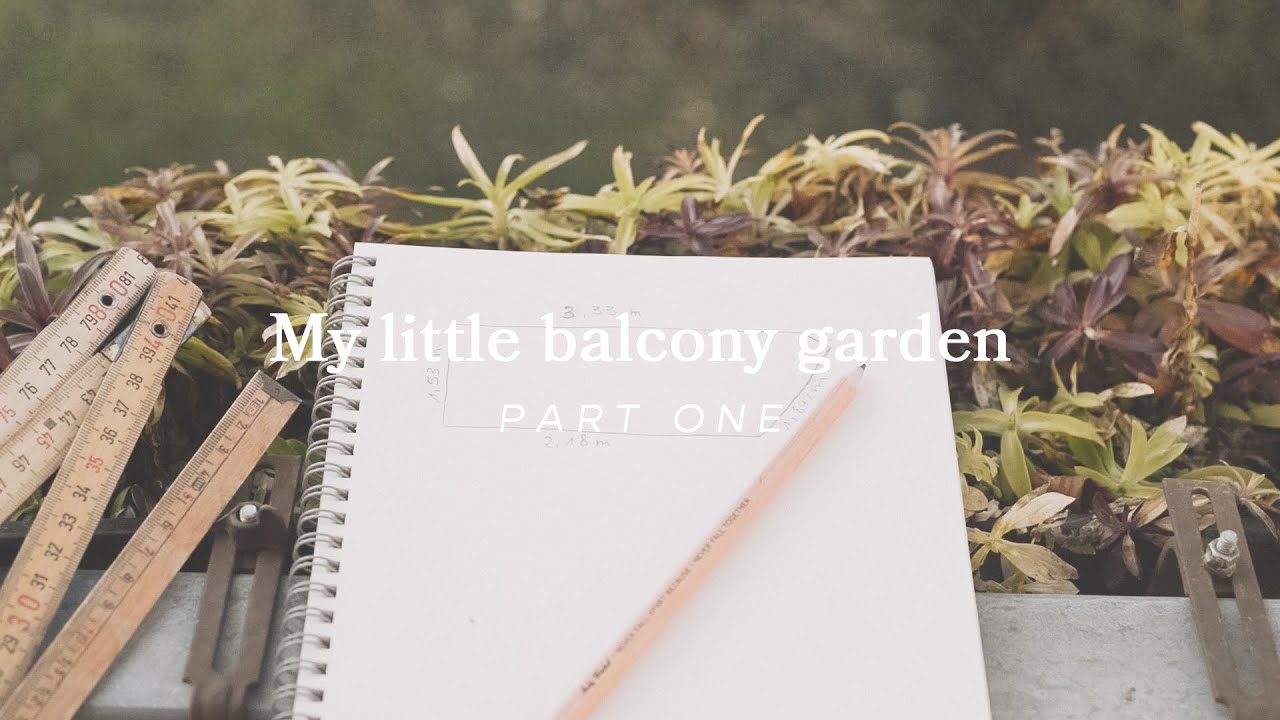 My little Balcony Garden – Part 1 | Bokashi, Planning & Sowing 🌱📔