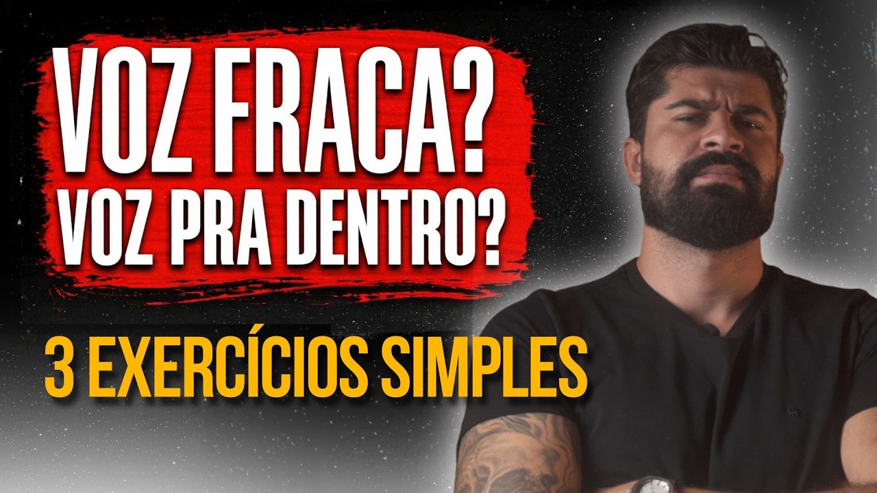 Treino Vocal Di&aacute;rio &ndash; Exerc&iacute;cios para ter uma voz GROSSA (10 minutos)