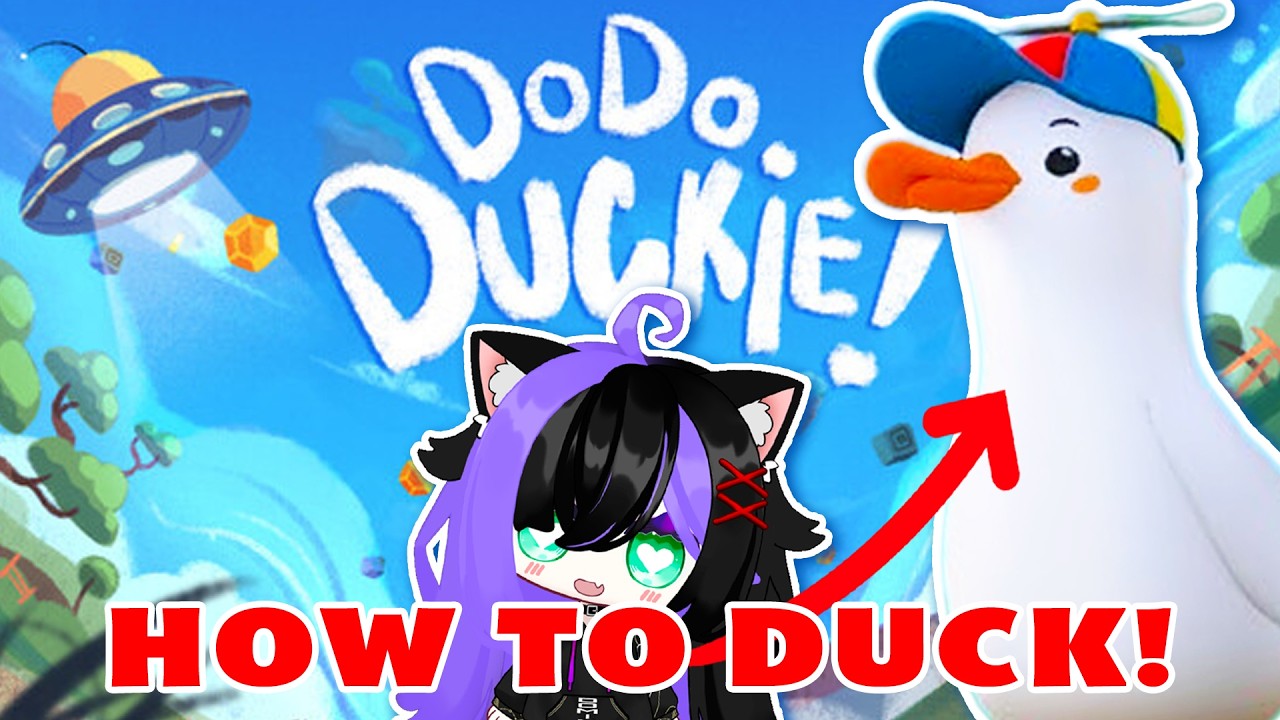 FIRST TRY ON THIS PUZZLE GAME: YOU ARE A CUTE DUUUUUCK! #1 | DODO DUCKIE DEMO
