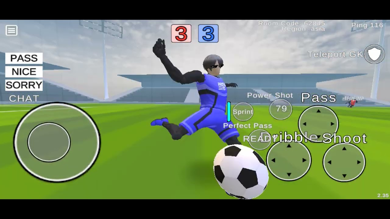 RE AL VS PF (LEG 2 UEAC) #bluelock #unmatchedego #football 