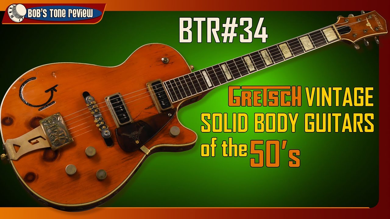 Vintage Gretsch Jet Series Solid Body Guitars Of The 1950's. BTR#34