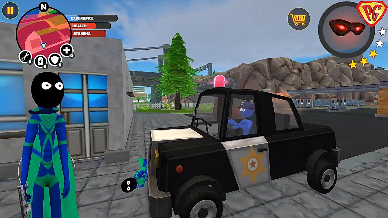 Stickman Superhero #8 New Episode Walkthrough GamePlay