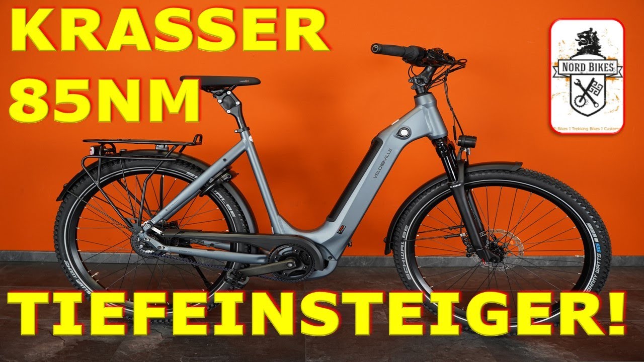 Velo de Ville SEB 990 Smart Smooth  E Bike 2023. Ein sportlicher Tiefeinsteiger mit Power Nordbikes!