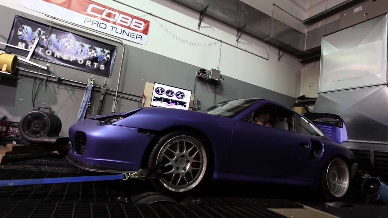 Porsche 911 Turbo Dyno Run