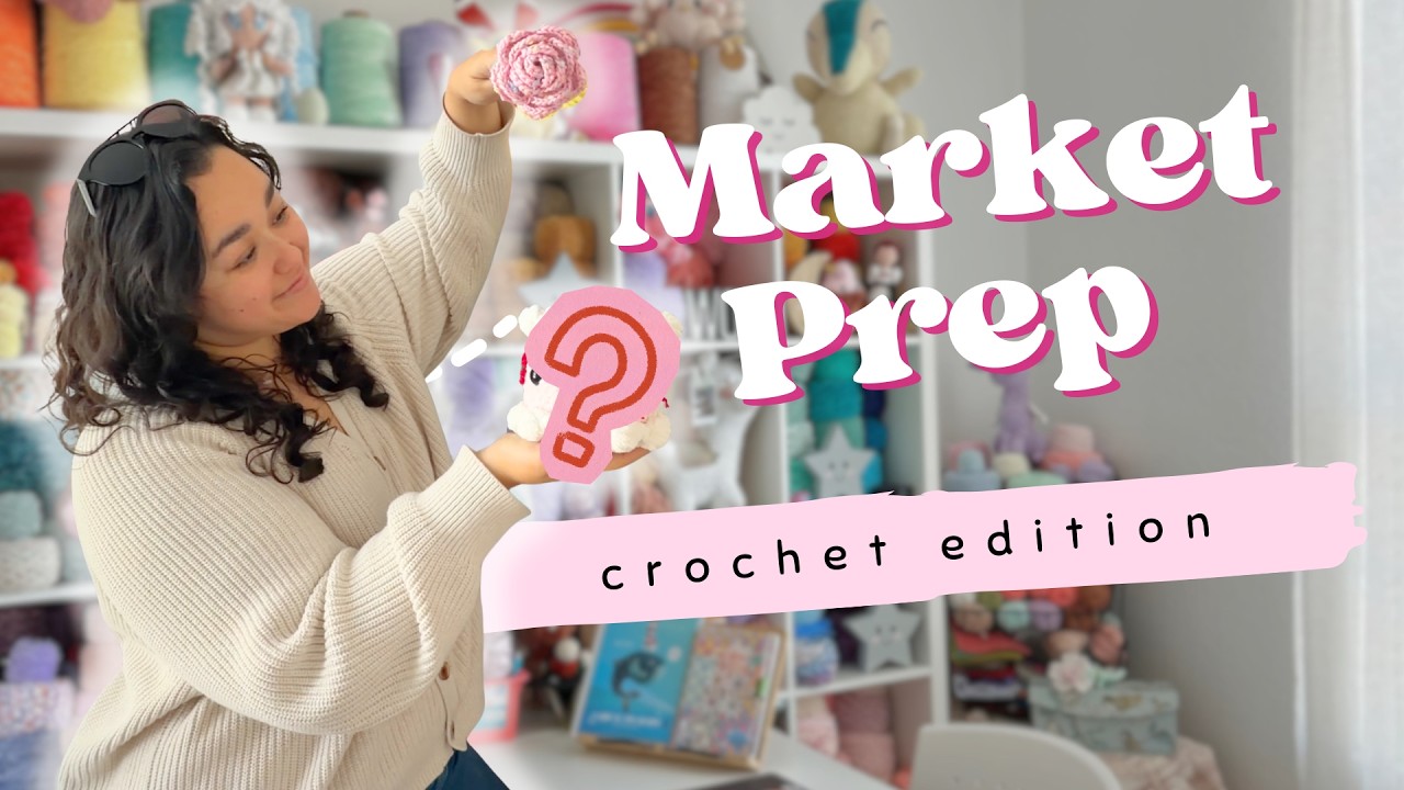 5 ✨FREE✨ Crochet Patterns I’d Make If I Only Had One Week to Prep | Quick Market Prep List