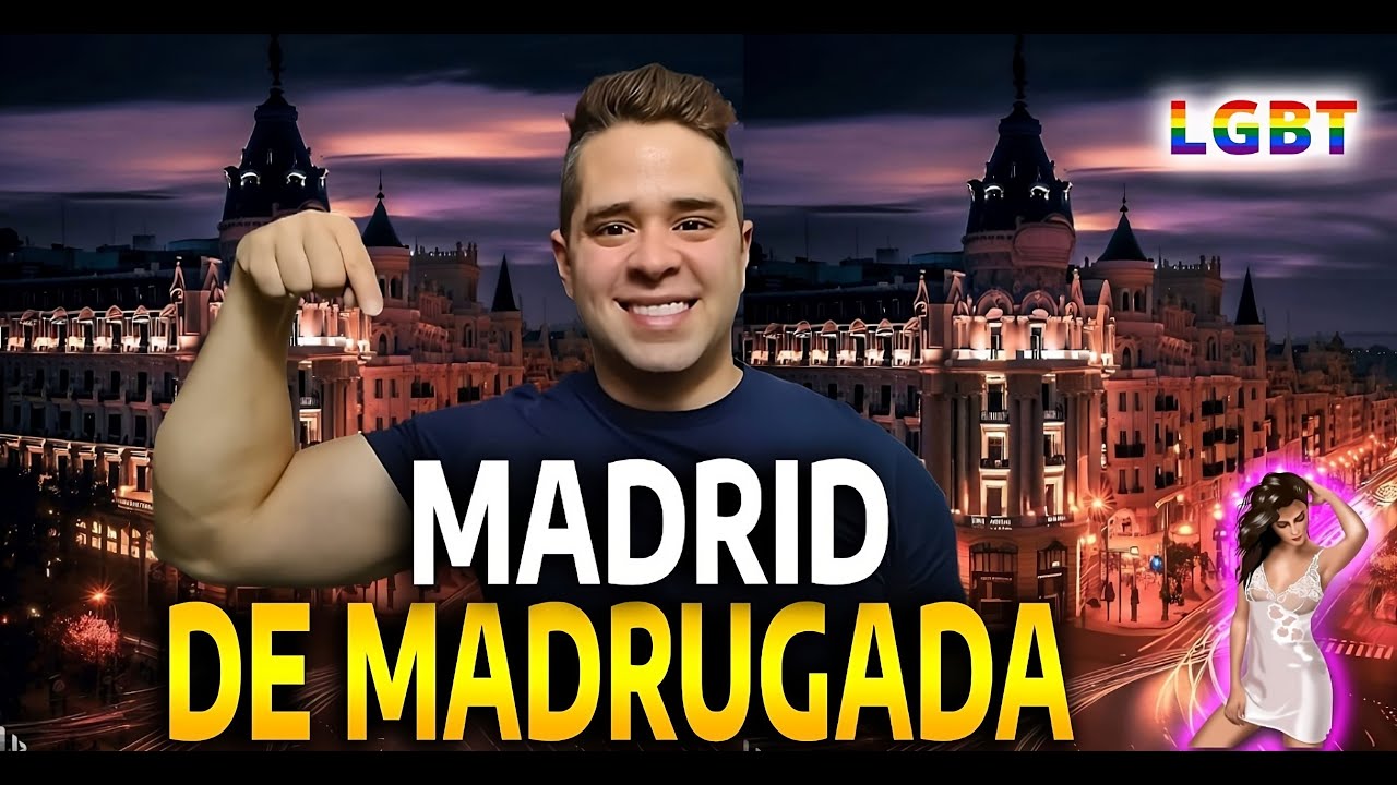 ¡Así es Madrid de NOCHE! ¿Es la capital de España PELIGROSA?