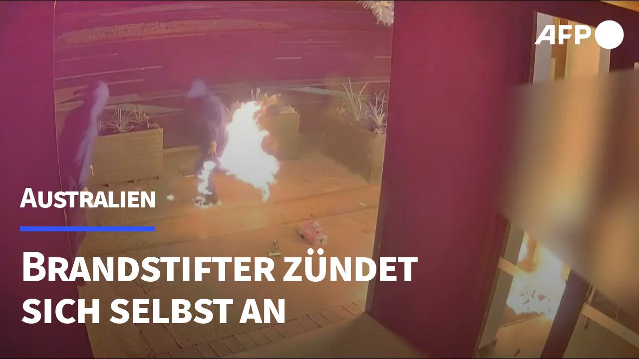 Trotteliger Brandstifter in Australien zündet eigene Hose an | AFP