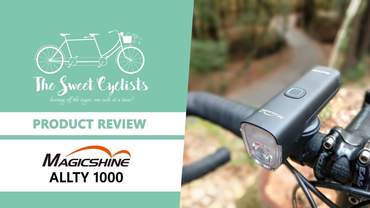 Magicshine Allty 1000 LED Bike Headlight - feat. DRL + Garmin Mount + 1000 Lumens