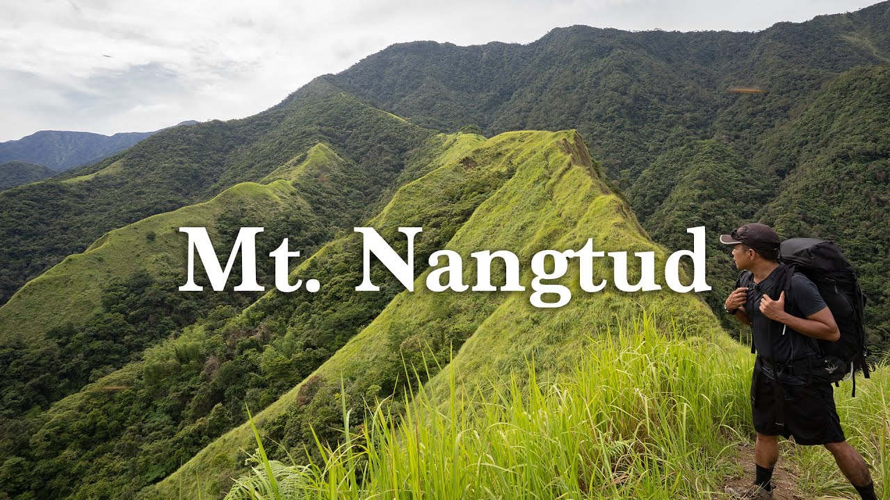 Hiking MT.  NANGTUD | Barbaza, Antique Philippines | Silent Hiking Video | 4K
