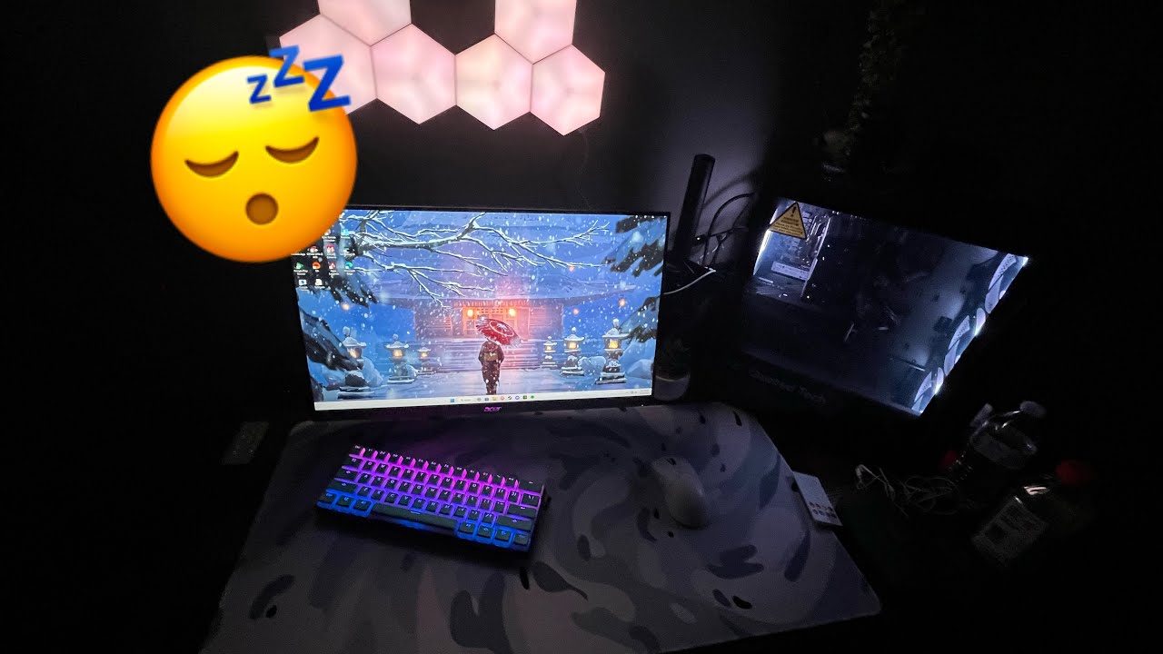 Night in the life of a content created…