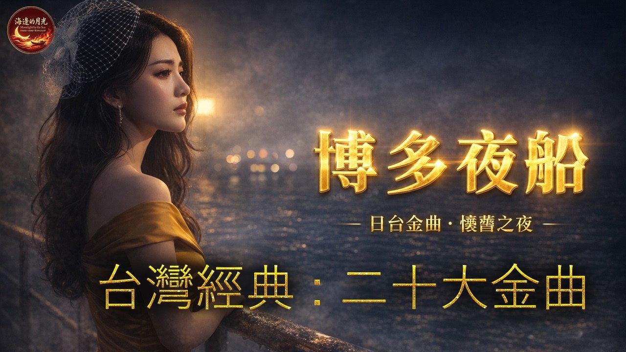 有一種痛，叫「博多夜船」🥀 唱盡了離別的苦與淚【漂浪之女, 深情海岸 #男人情女人心 , 心事谁人知】今晚，讓這些歌陪你療傷 | Sad Taiwanese Love Songs (AI Voice)