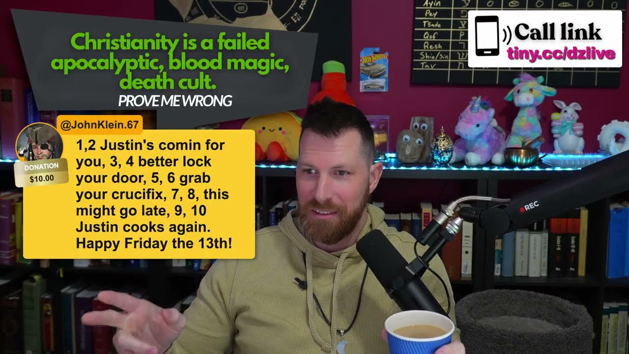 LIVE DEBATE [Christianity is a FAILED apocalyptic, blood magic, death cult!] 3-13-2026